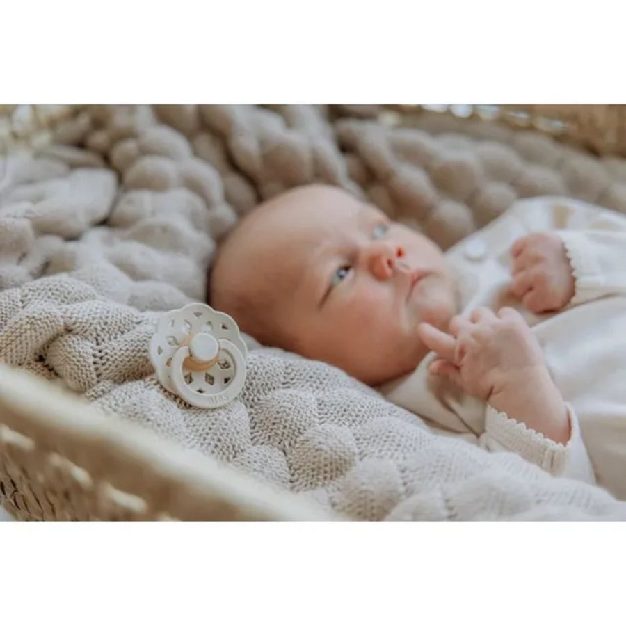 لهاية بوهيم من اللاتكس، عبوة من قطعتين، مقاس 1، عاجي/رمادي