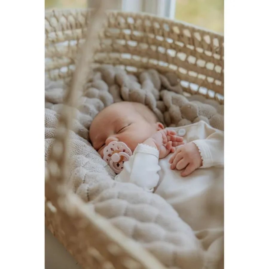 لهاية بوهيم من اللاتكس، عبوة من قطعتين، مقاس 2، عاجي/زهري