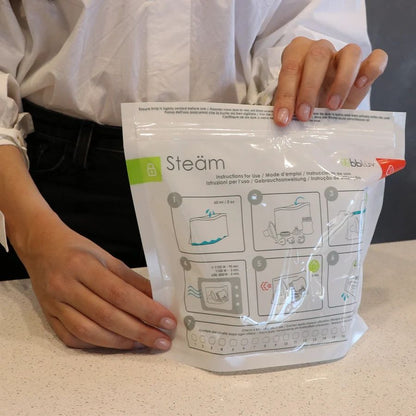 Steäm - Microwave Quick-Steam Sterilizer Bags