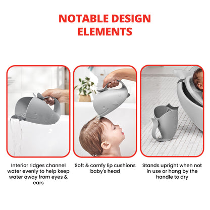 Moby Rinser Grey + Smart Sling 3 Stage Tub