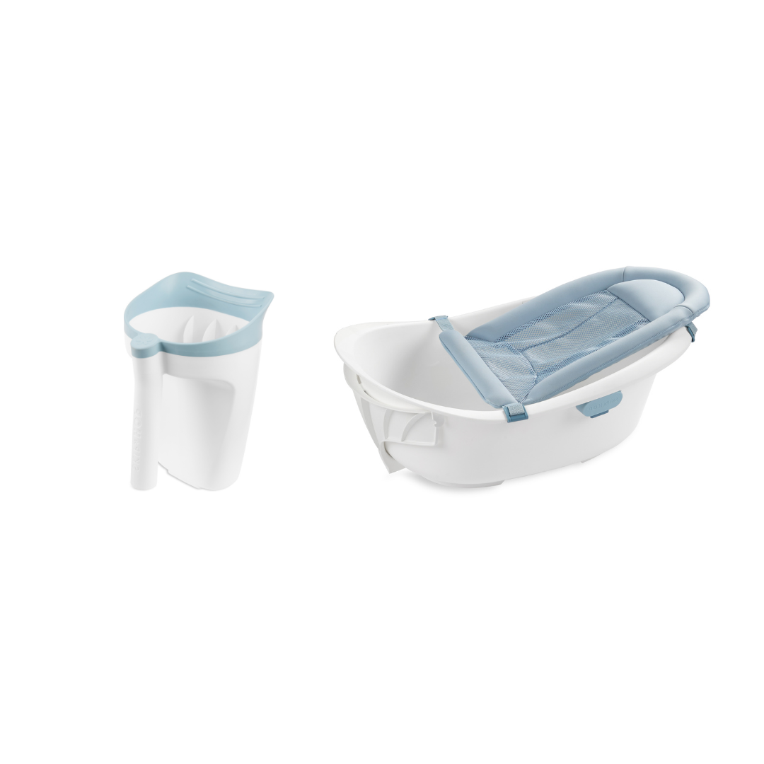 Skip Hop Wave 4-in-1 Bath Tub + Wave Rinser