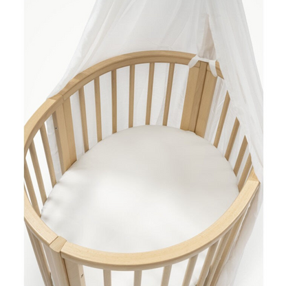 Sleepi Mini Crib, Mattress & White Sheet Bundle