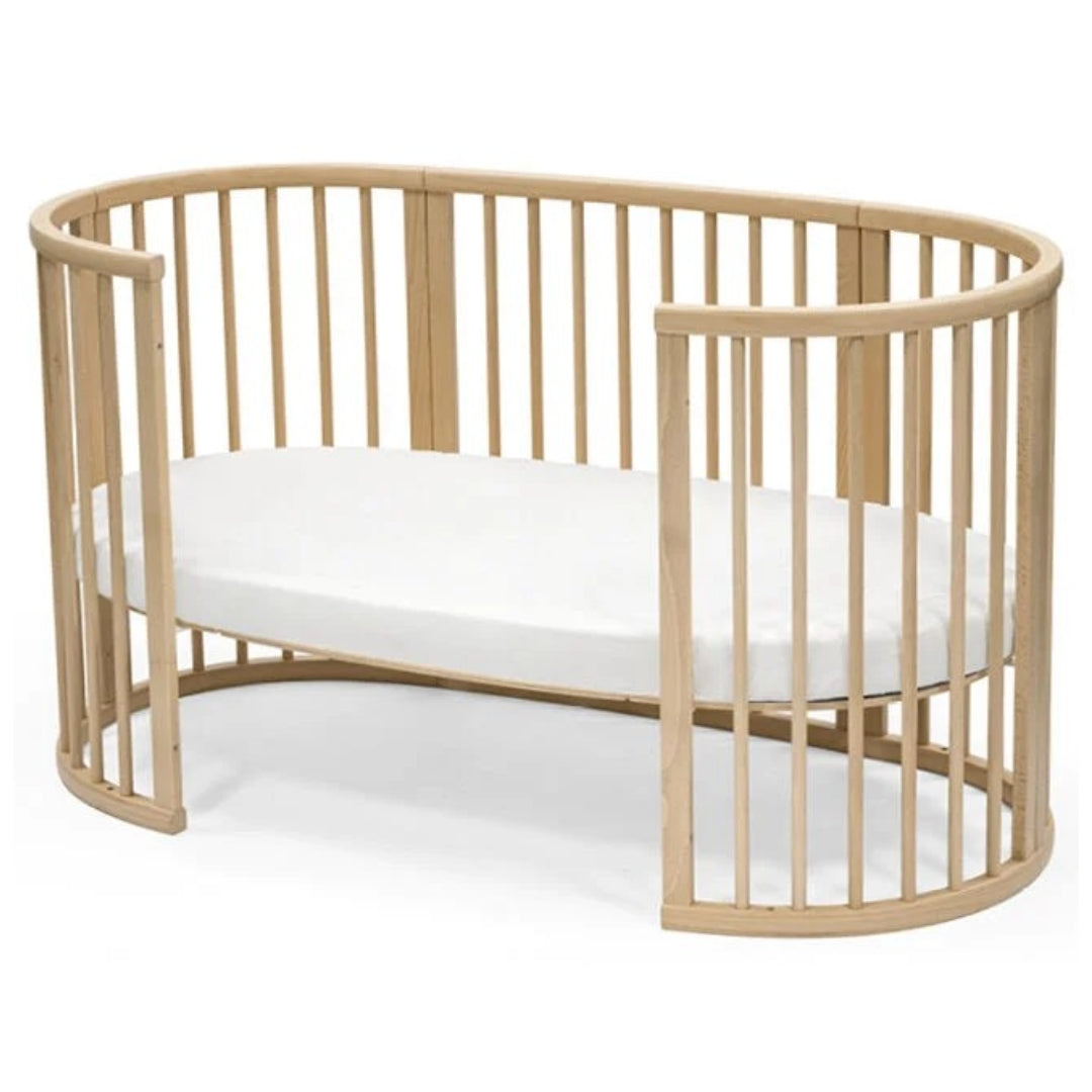 Sleepi Oval Crib Bundle with Mattress & Sheet