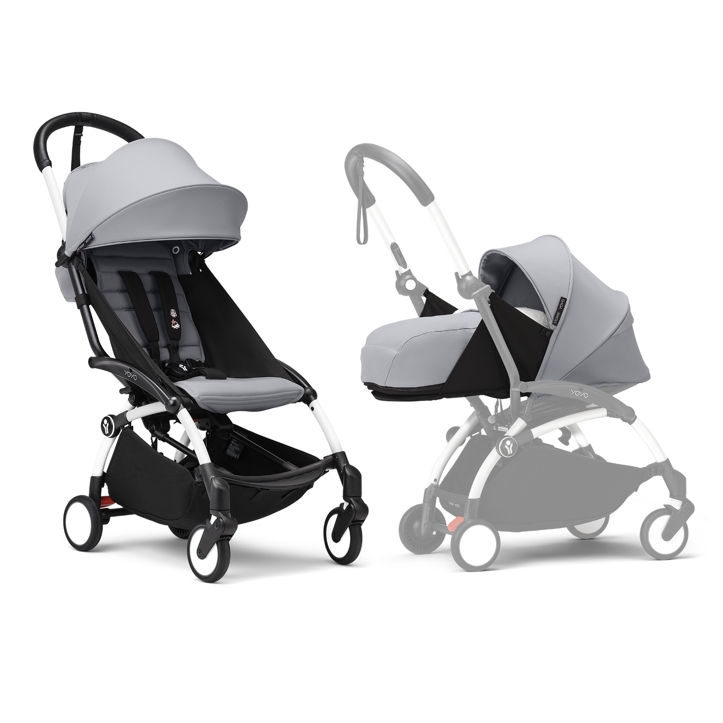 YOYO3 Full Stroller with Frame, 0+ Newborn and 6+ Color Pack