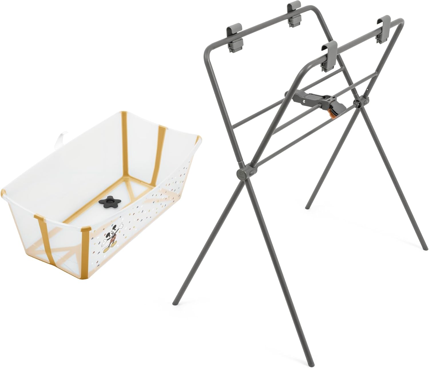 Flexi Bath Mickey Folding Bath Tub with Stand