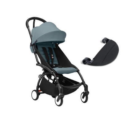 YOYO Stroller - Black Frame with Color Pack & Leg Rest