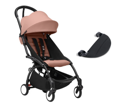 YOYO Stroller - Black Frame with Color Pack & Leg Rest