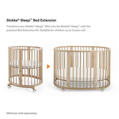 Sleepi Mini, Bed Extension Kit & Dual Mattress Bundle