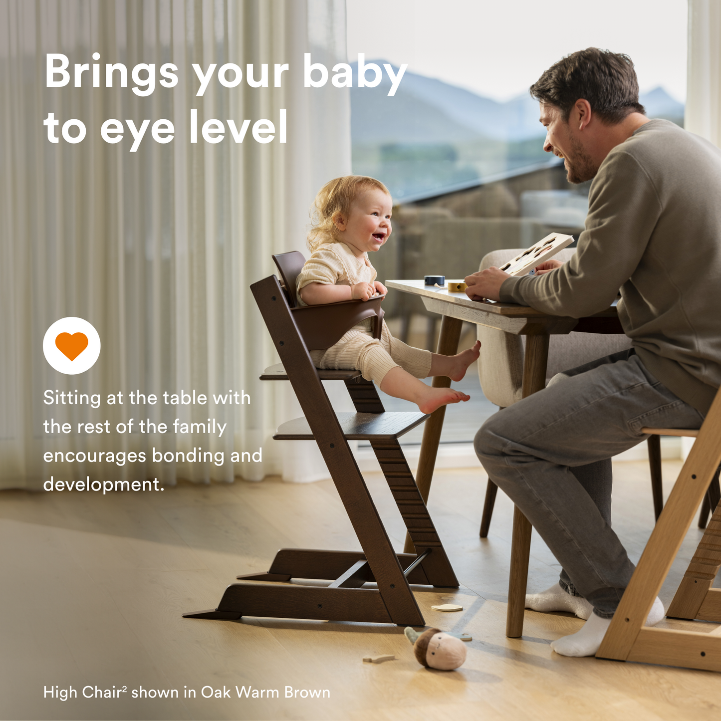 Tripp Trapp Chair & Babyset Warm
