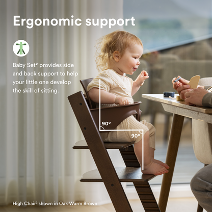 Tripp Trapp 3-in-1 High Chair Bundle with Baby & Newborn Set