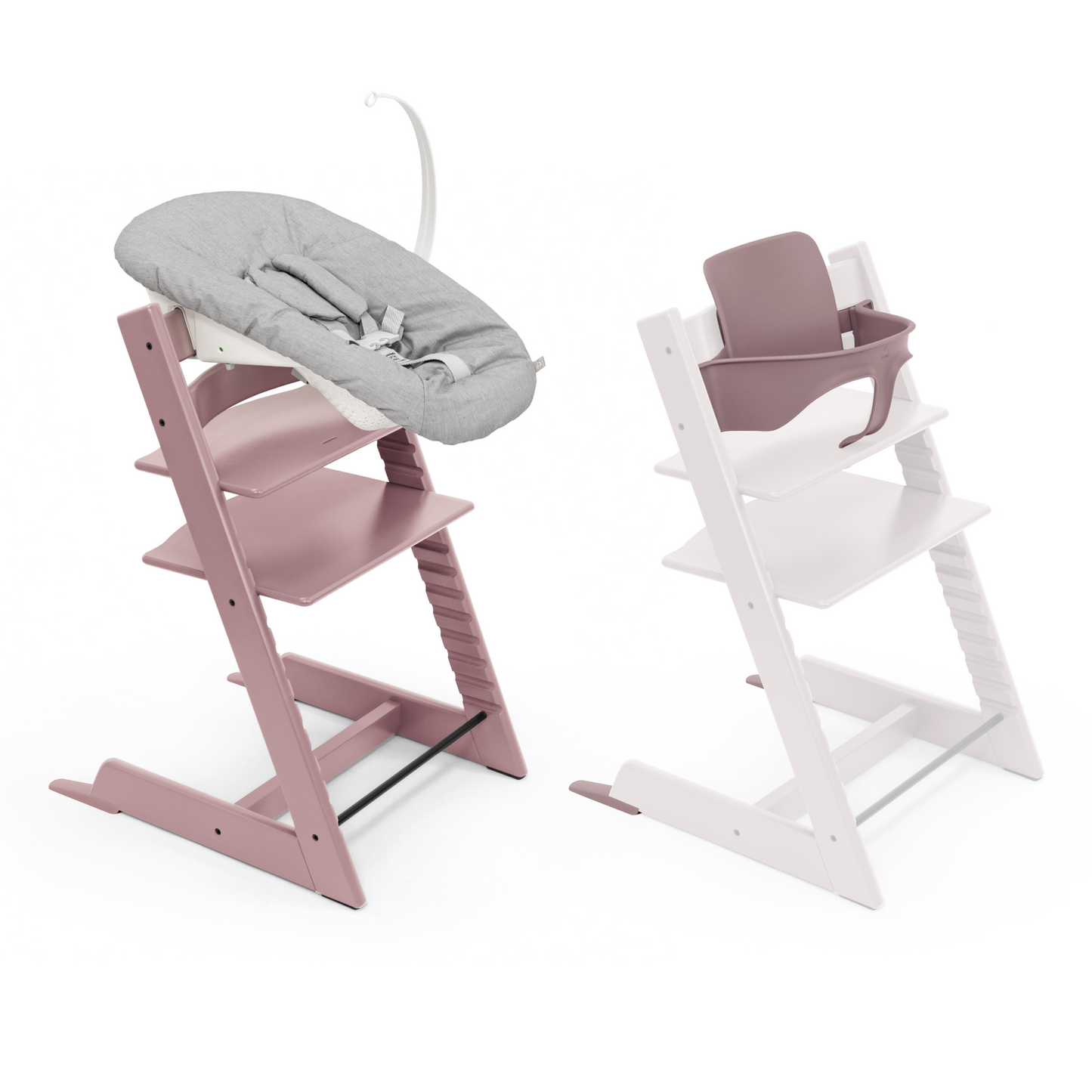 Tripp Trapp 3-in-1 High Chair Bundle with Baby & Newborn Set