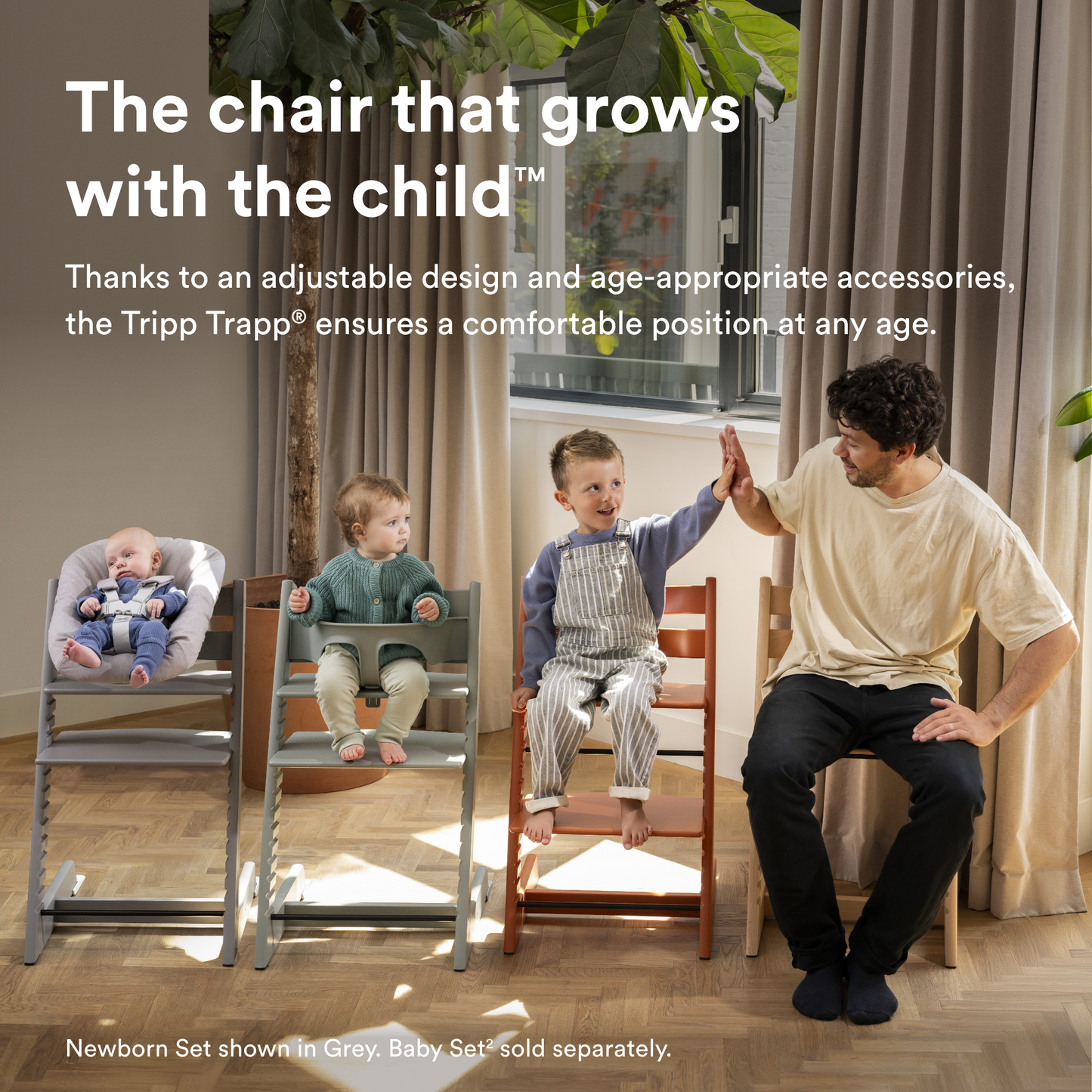 Tripp Trapp Chair with Newborn Set