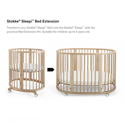 Sleepi Mini, Extension Kit, Mattress & Sheet Bundle