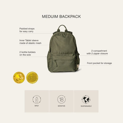 Medium Backpack with Playful Themed Prints for Kids, Durable School Bag for Everyday Use