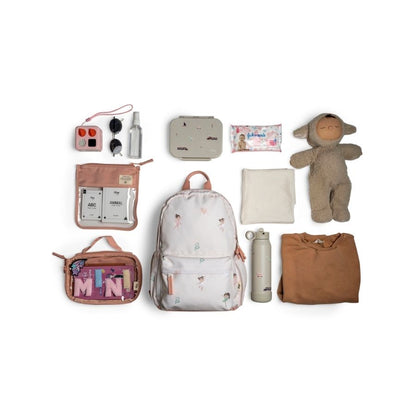 Medium Backpack with Playful Themed Prints for Kids, Durable School Bag for Everyday Use