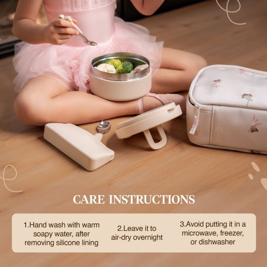 Tritan Lunch & Snack Box Durable BPA-Free Food Container for Kids and Toddlers