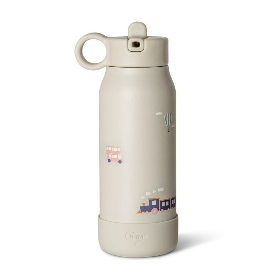 Stainless Steel Insulated Water Bottle and Food Jar — Leakproof Portable Vacuum