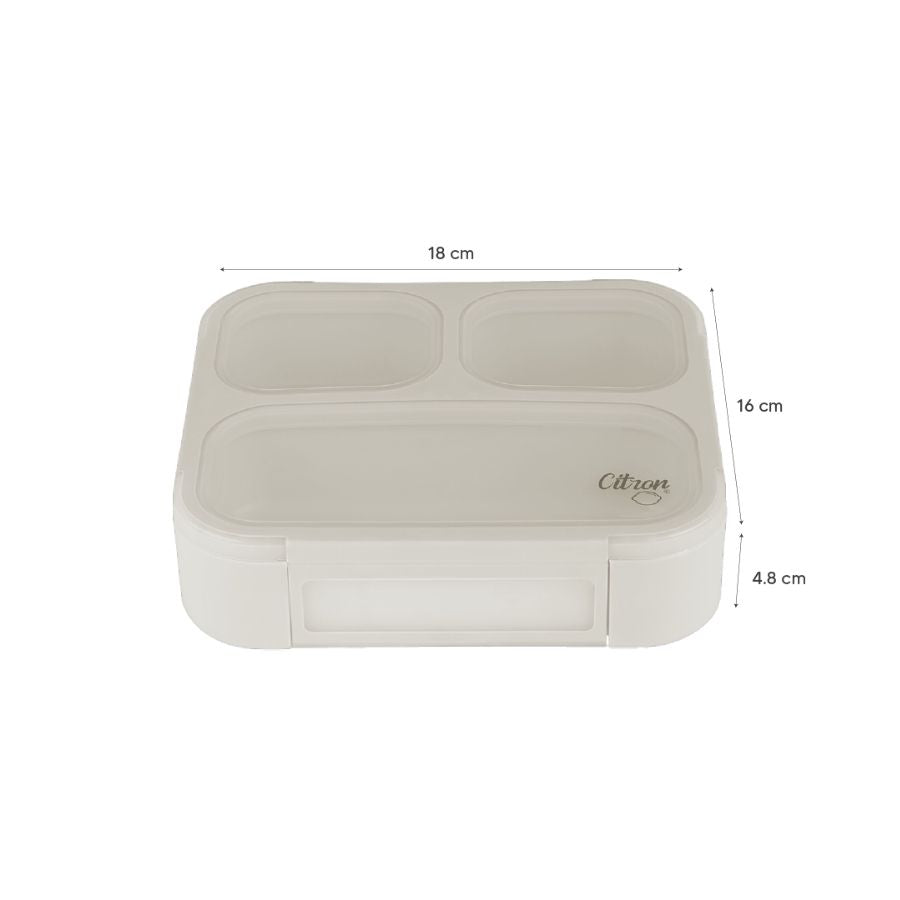 Lunchbox with Fork and Spoon - Portable Insulated Bento Box for School Work Travel
