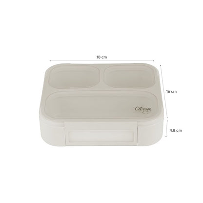 Lunchbox with Fork and Spoon - Portable Insulated Bento Box for School Work Travel