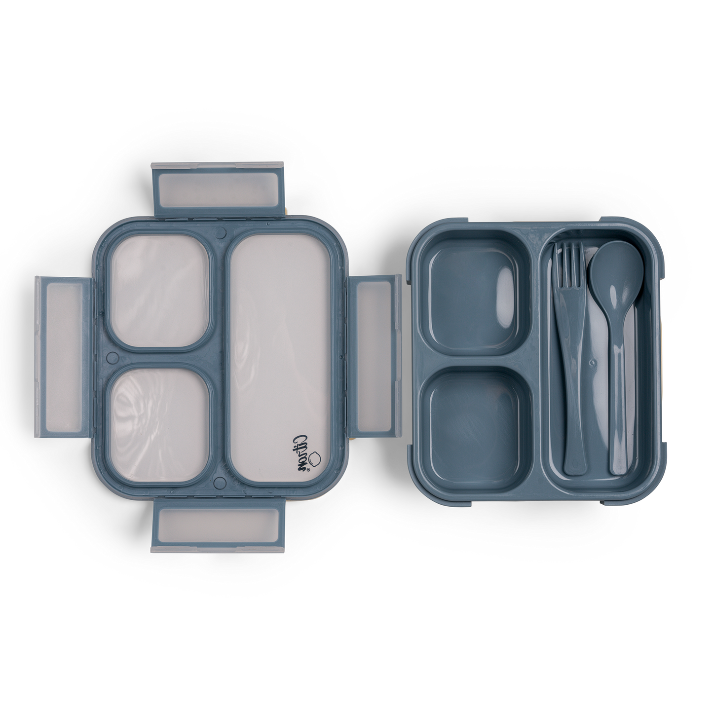Lunchbox with Fork and Spoon