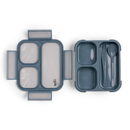 Lunchbox with Fork and Spoon