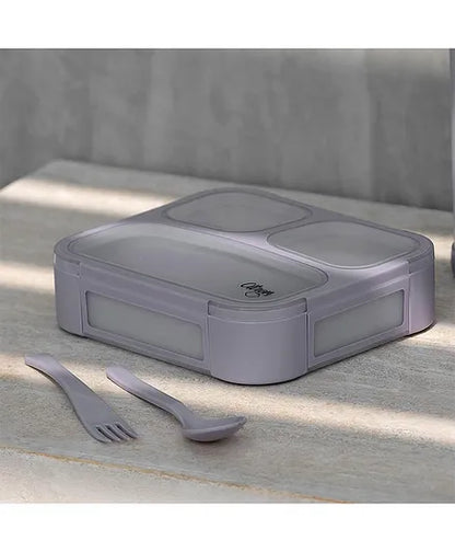 Lunchbox with Fork and Spoon