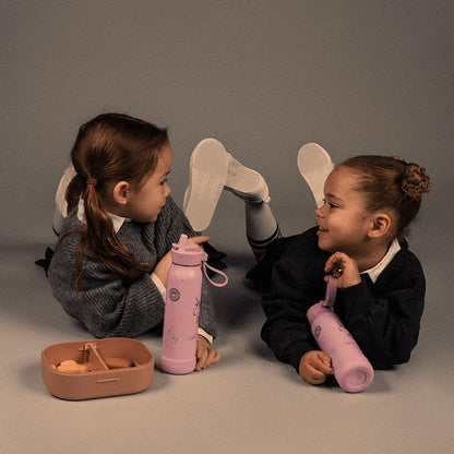 Stainless Steel Insulated Water Bottle and Food Jar — Leakproof Portable Vacuum