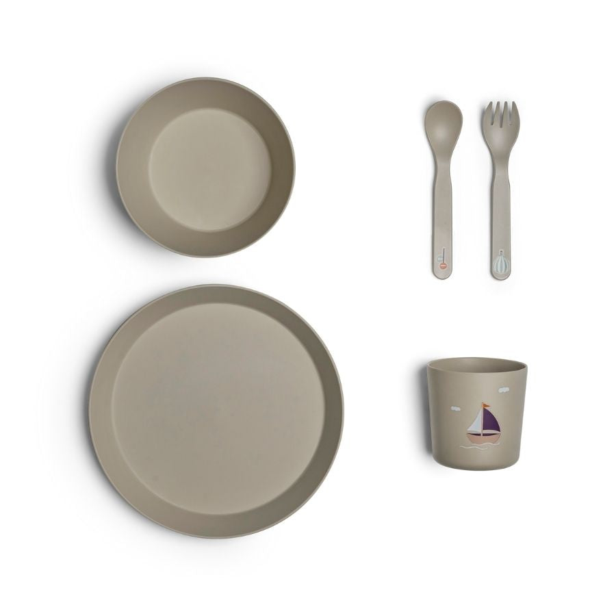Bio Based Tableware Set for Kids - Sustainable Eco-Friendly Dinnerware Collection