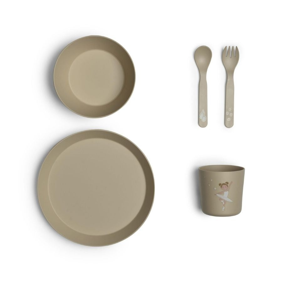 Bio Based Tableware Set for Kids - Sustainable Eco-Friendly Dinnerware Collection