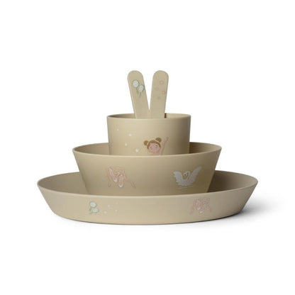 Bio Based Tableware Set for Kids - Sustainable Eco-Friendly Dinnerware Collection