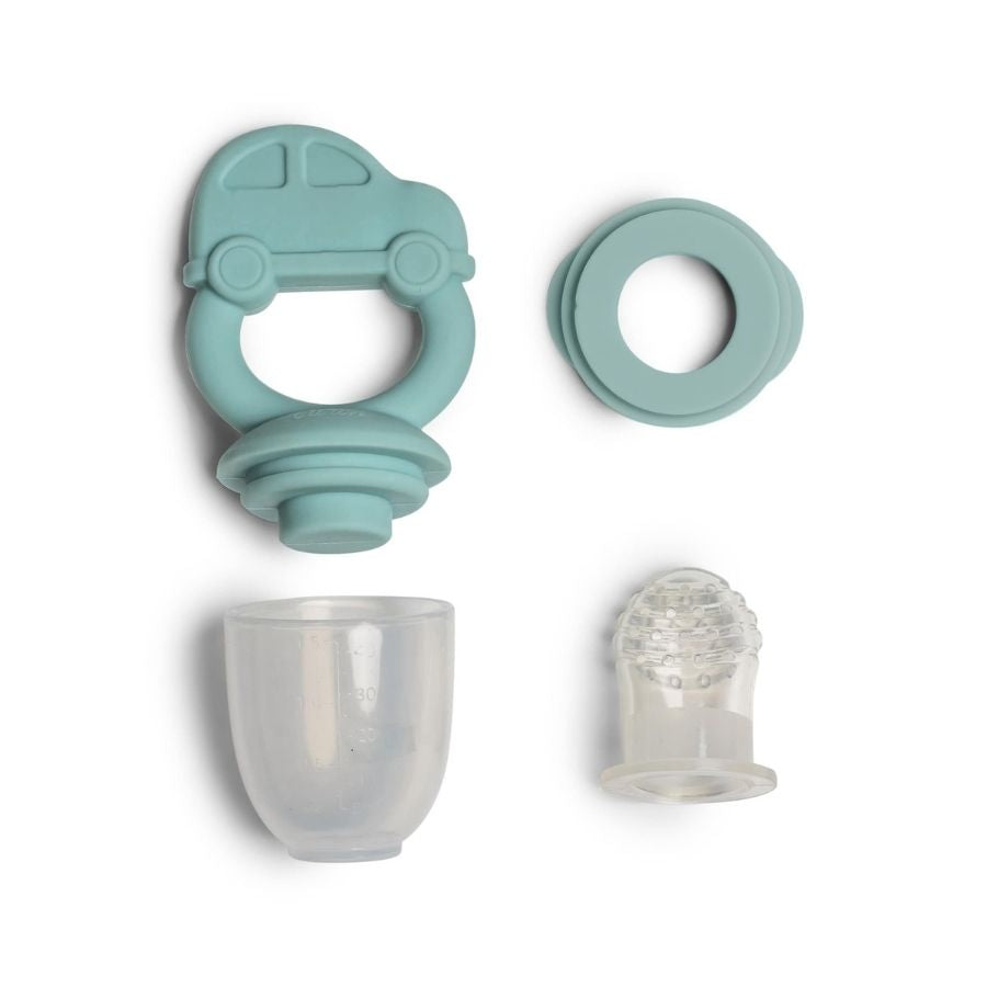 Fruit Feeder Baby Pacifier Teether Infant Food Feeder Soft Mesh Nipple Feeder