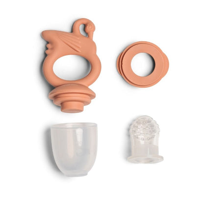 Fruit Feeder Baby Pacifier Teether Infant Food Feeder Soft Mesh Nipple Feeder