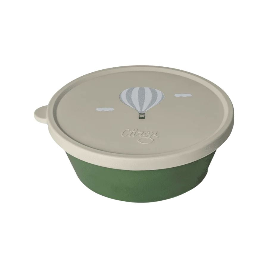 Citron Silicone Bowl Cover – Stretchable Reusable Airtight Food Lid with Suction