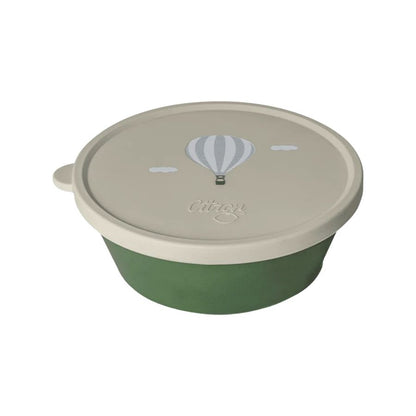 Citron Silicone Bowl Cover – Stretchable Reusable Airtight Food Lid with Suction