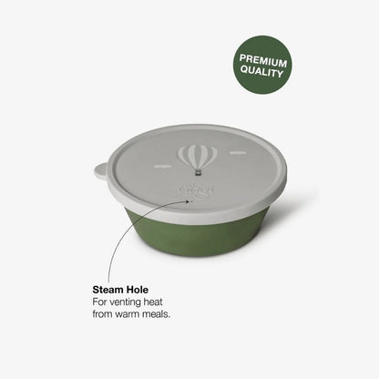 Citron Silicone Bowl Cover – Stretchable Reusable Airtight Food Lid with Suction