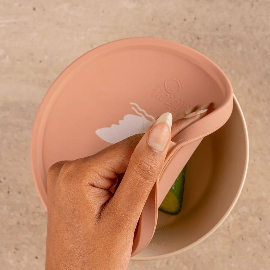 Citron Silicone Bowl Cover – Stretchable Reusable Airtight Food Lid with Suction