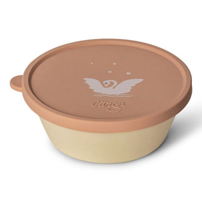 Citron Silicone Bowl Cover – Stretchable Reusable Airtight Food Lid with Suction