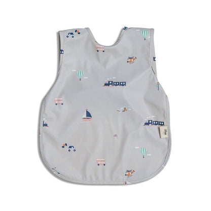 Bib Sleeveless Baby Feeding Apron Cotton Infant Protective Bib for Toddlers