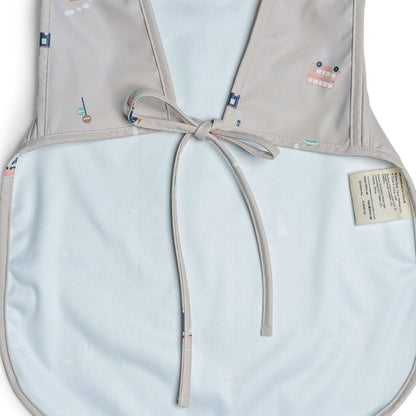Bib Sleeveless Baby Feeding Apron Cotton Infant Protective Bib for Toddlers