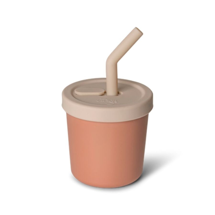 Citron Silicone Cup Cover Lid Beige