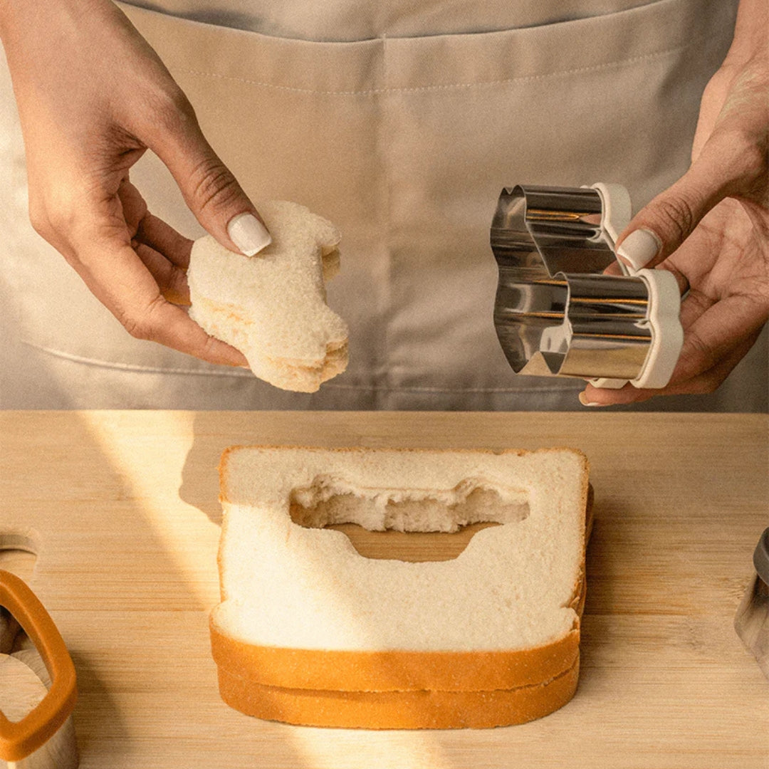 Sandwich Cutters Set of 4