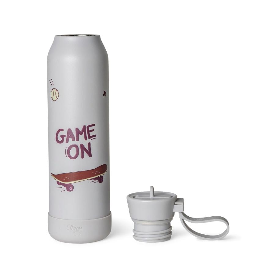 Stainless Steel Insulated Water Bottle and Food Jar — Leakproof Portable Vacuum