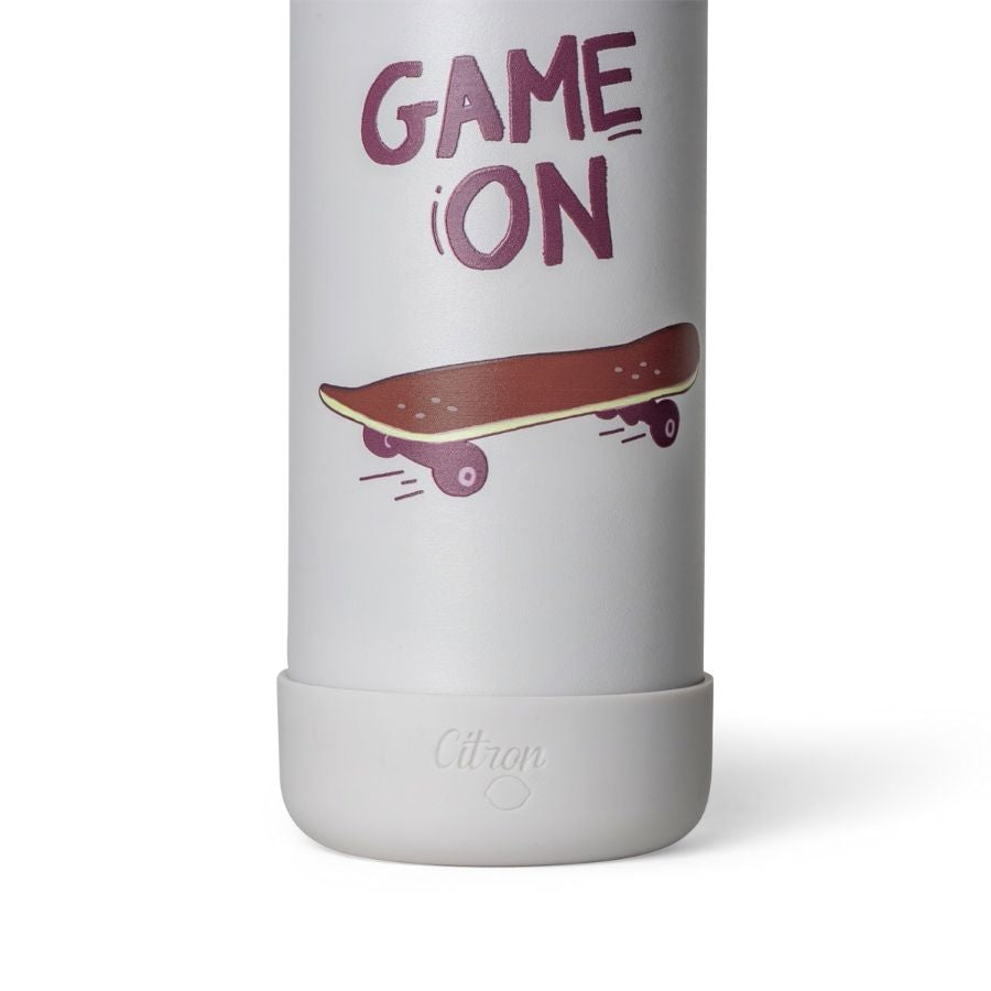 Stainless Steel Insulated Water Bottle and Food Jar — Leakproof Portable Vacuum