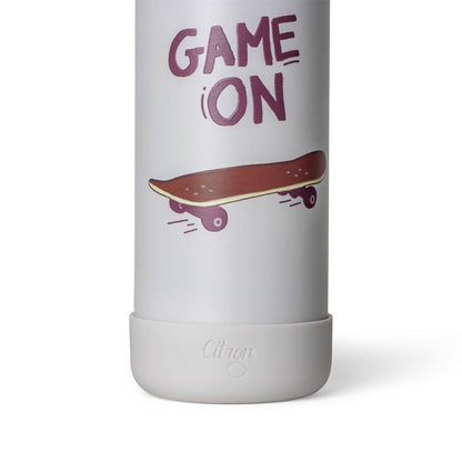 Stainless Steel Insulated Water Bottle and Food Jar — Leakproof Portable Vacuum