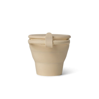 Citron Spill Free Snack Cup for Toddlers with Leak-Resistant Lid and Easy-Grip Design
