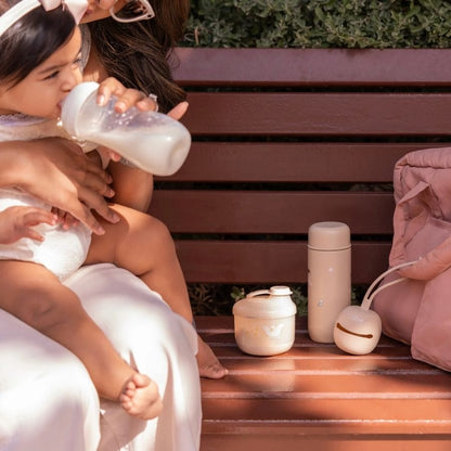 Citron Silicone Pacifier Holder with Clip and Adjustable Strap for Baby Pacifiers