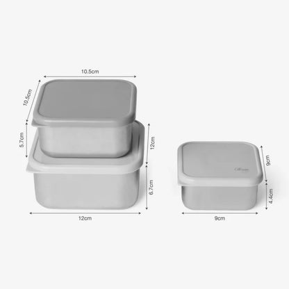 Stainless Steel Stackable Lunchbox