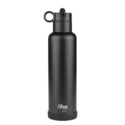 Stainless Steel Insulated Water Bottle and Food Jar — Leakproof Portable Vacuum