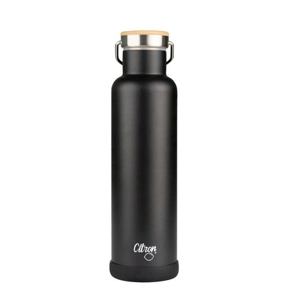 Stainless Steel Insulated Water Bottle and Food Jar — Leakproof Portable Vacuum