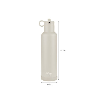 Stainless Steel Insulated Water Bottle and Food Jar — Leakproof Portable Vacuum